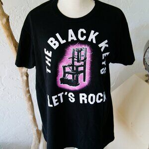 The Black Keys T shirt "Let's Rock" graphic Size Large